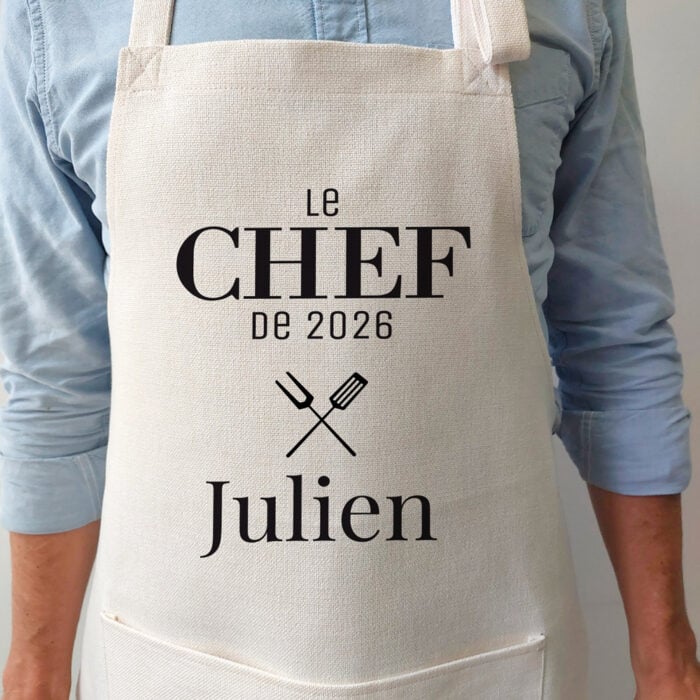 Tablier - Le chef de 2026