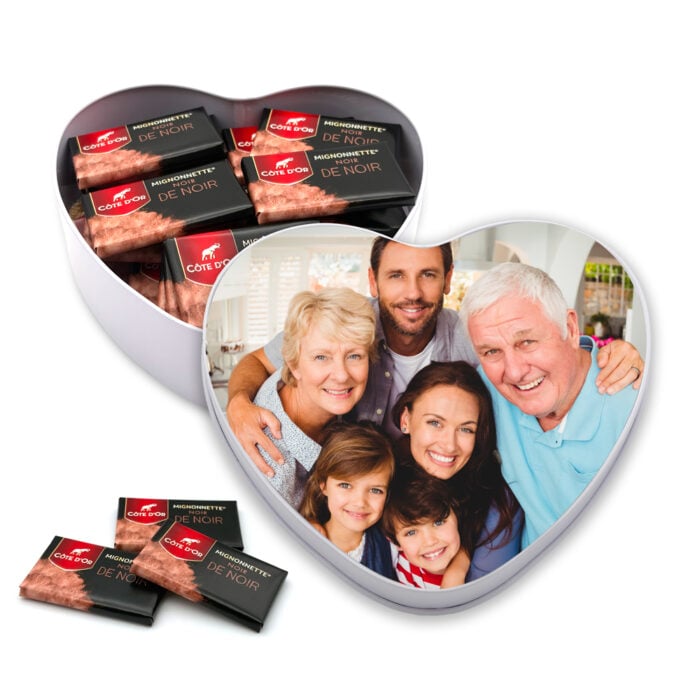 Boîte coeur Côte d'Or – Photo