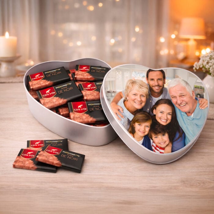 Alternative view of Boîte coeur Côte d'Or – Photo