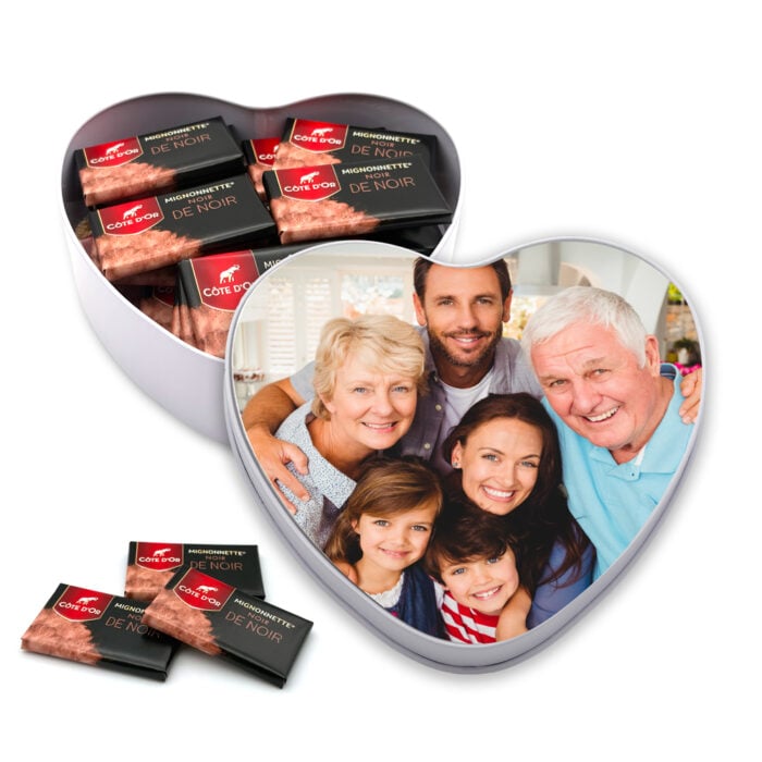 Boîte coeur Côte d'Or – Photo