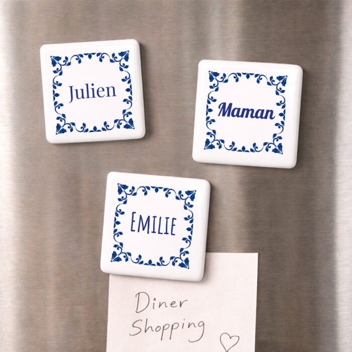 Alternative view of Magnet céramique - Prénom