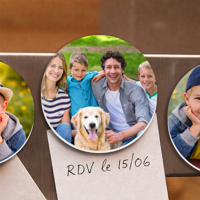 Alternative view of Magnet rond - Photo