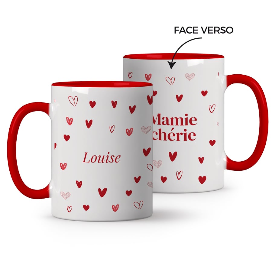 Pack Mamie mug rouge - Mamie chérie ! – Image 3