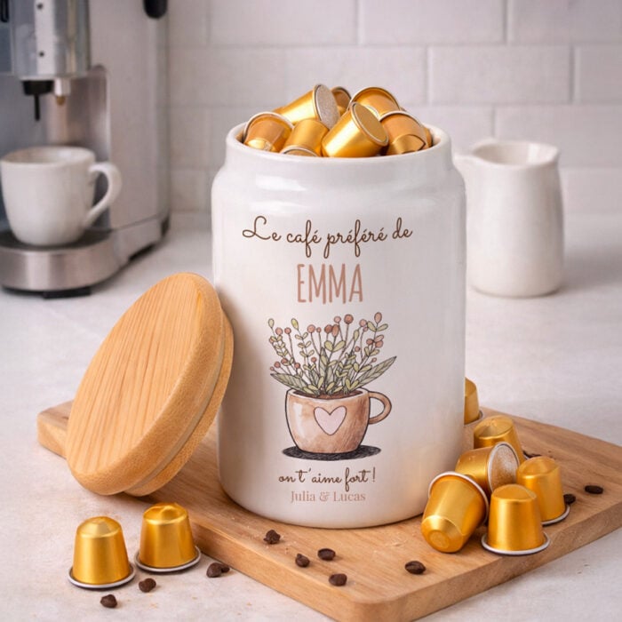 Alternative view of Pot en céramique cuisine - Le pot à café