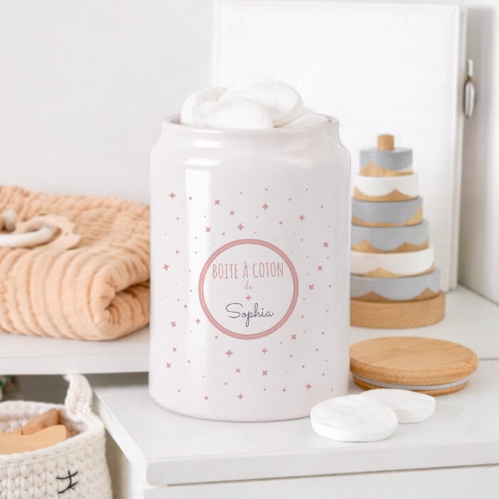 Alternative view of Pot en céramique cuisine - Boîte à coton