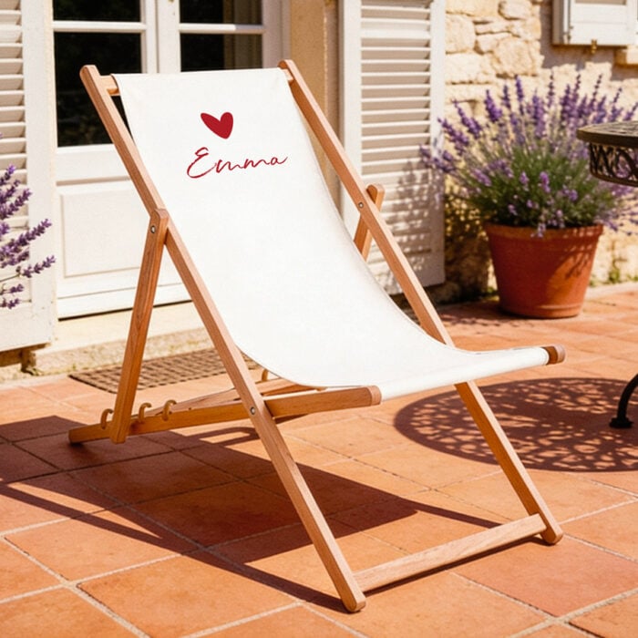 Alternative view of Transat personnalisé - Coeur de Maman !