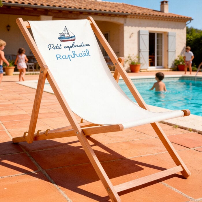 Alternative view of Transat personnalisé - Petit explorateur !