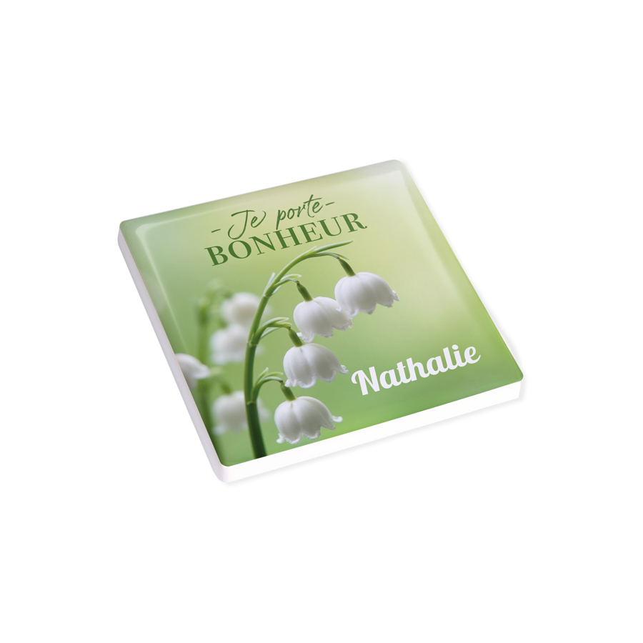 Magnet céramique - Porte bonheur avec prénom – Image 3