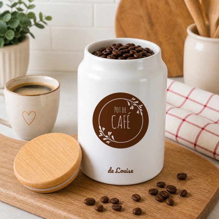 Alternative view of Pot en céramique cuisine - Pot à café