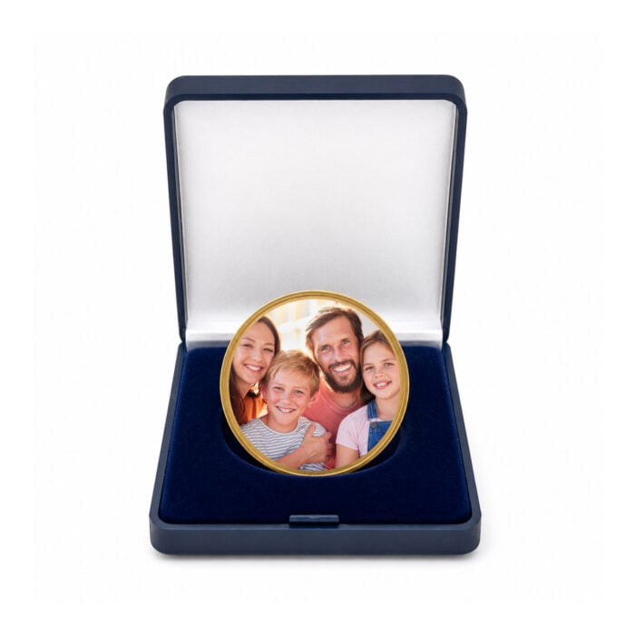 Coffret médaille d'honneur - Votre photo
