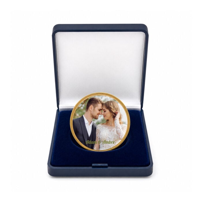 Coffret médaille d'honneur - Photo mariage
