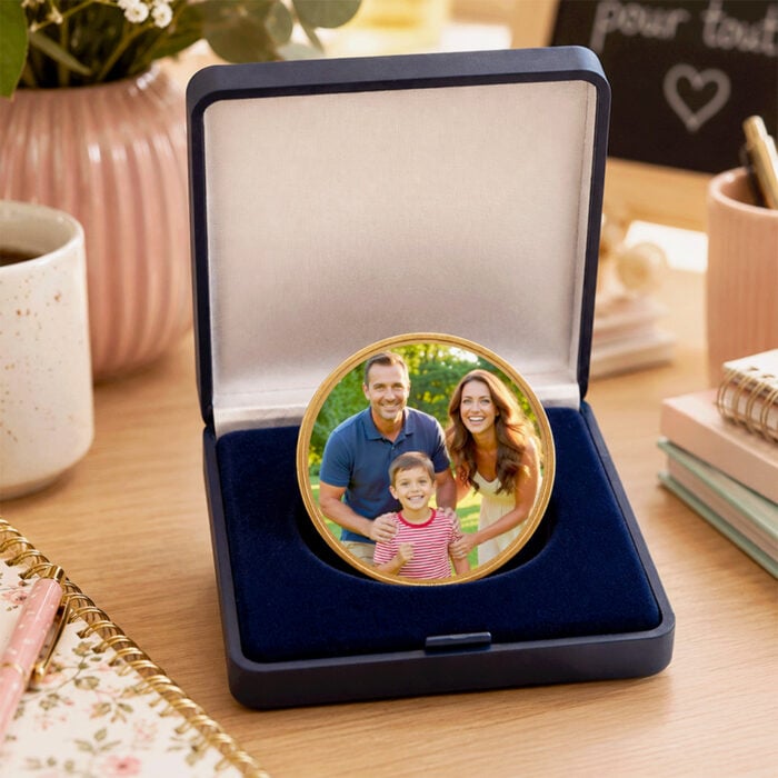 Alternative view of Coffret médaille d'honneur - Votre photo