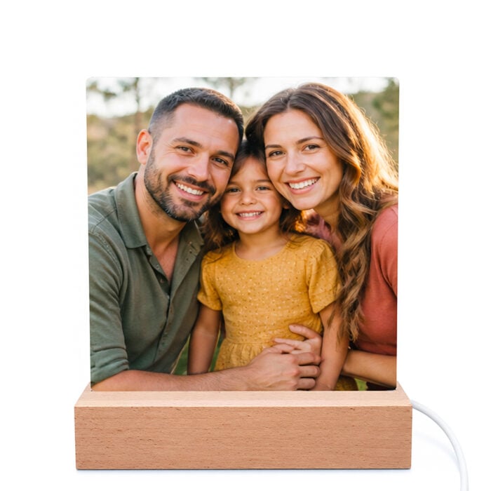 Cadre photo lumineux - Photo