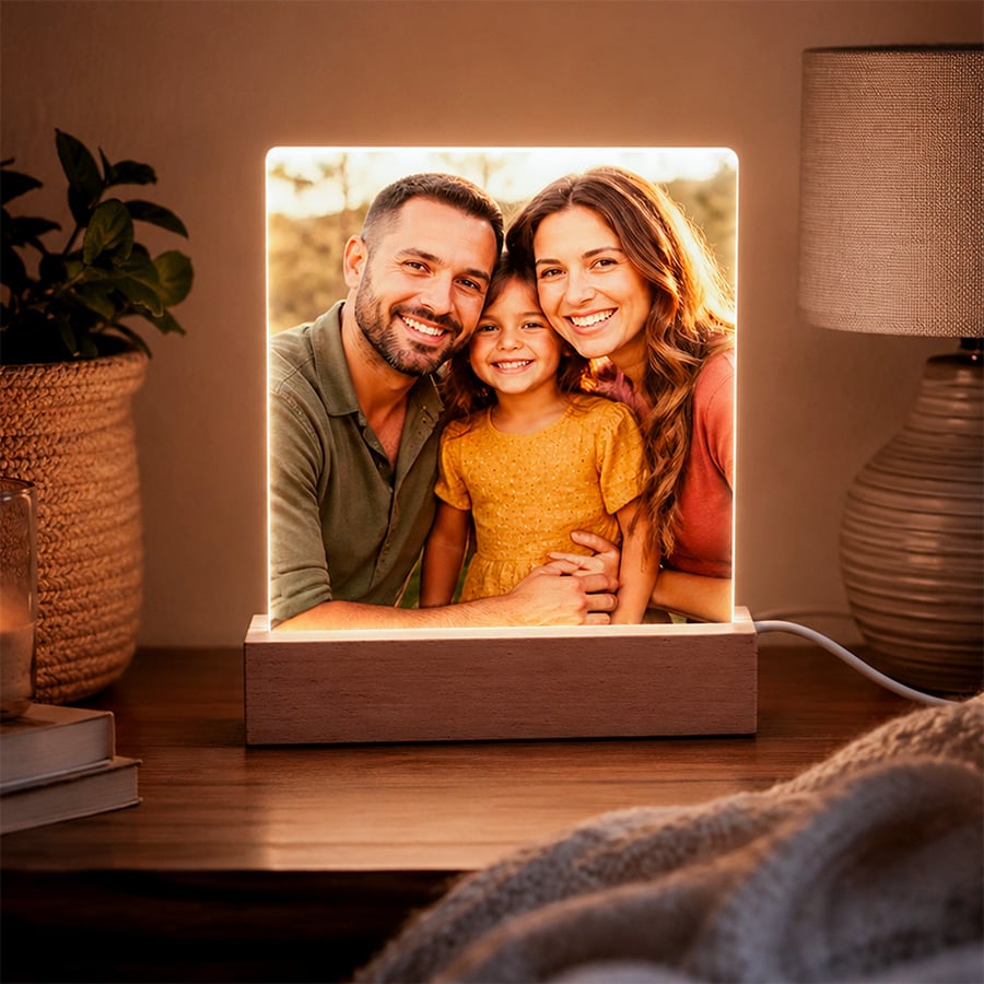 Cadre photo lumineux - Photo