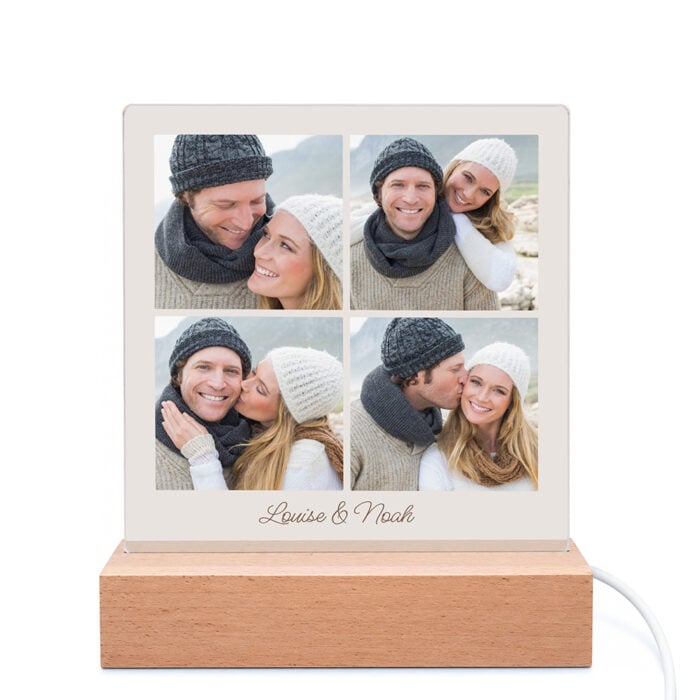 Cadre photo lumineux - Multiphotos