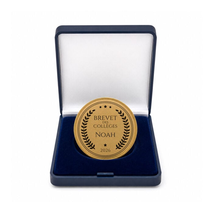 Coffret médaille d'honneur - Brevet des collèges