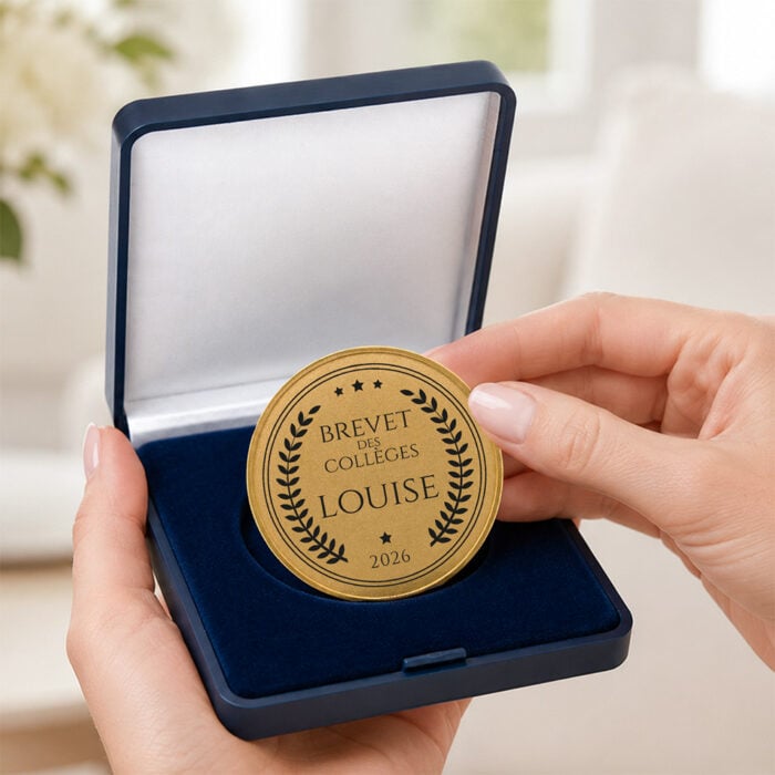 Alternative view of Coffret médaille d'honneur - Brevet des collèges