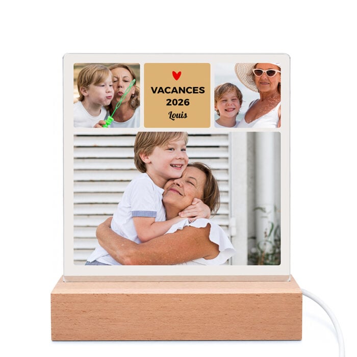 Cadre photo lumineux - Belle aventure (Copie)