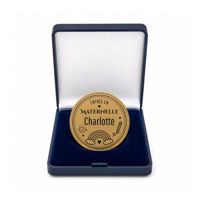 Coffret médaille d'honneur - Entrée en maternelle