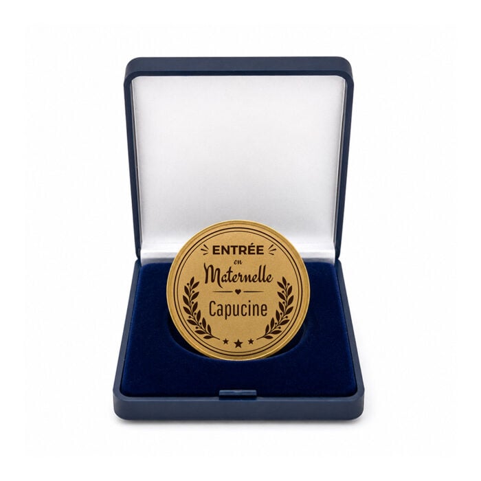 Coffret médaille d'honneur - Entrée à la maternelle