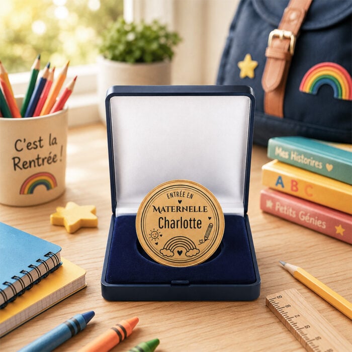 Alternative view of Coffret médaille d'honneur - Entrée en maternelle