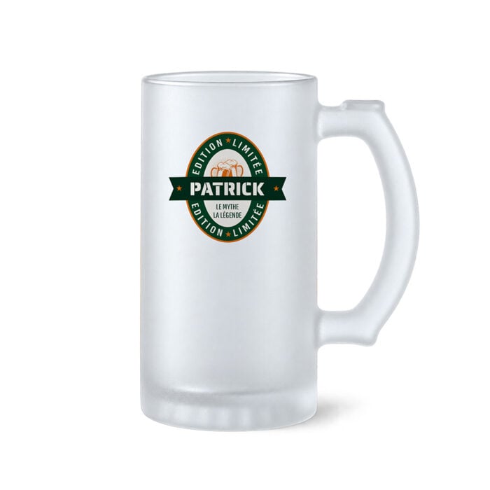 Chope à bière givrée - Edition limitée