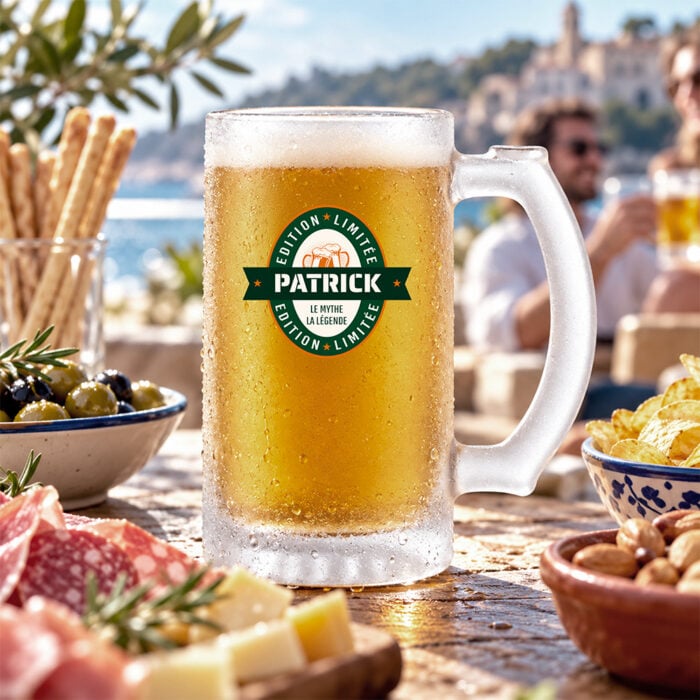 Alternative view of Chope à bière givrée - Edition limitée