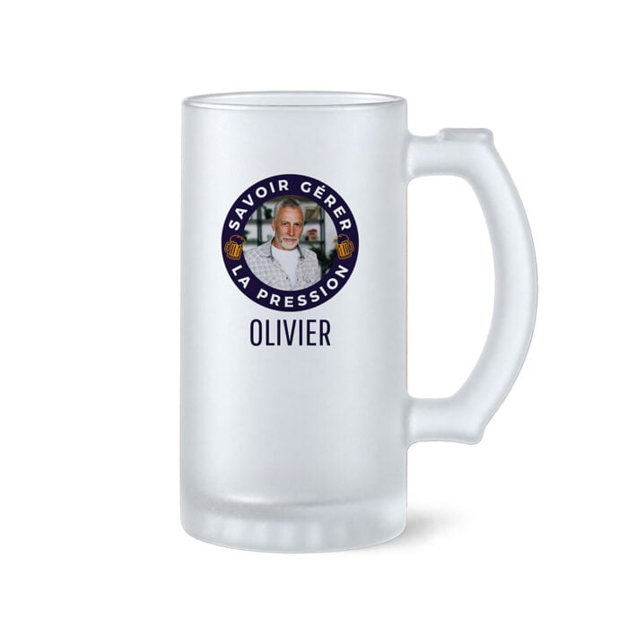 Chope à bière givrée - Savoir gérer la pression