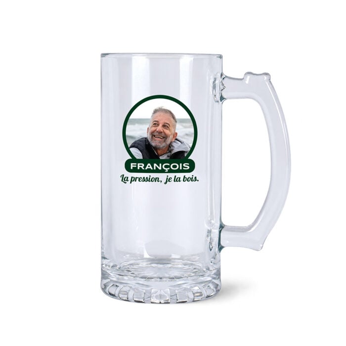 Chope à bière transparente - Photo