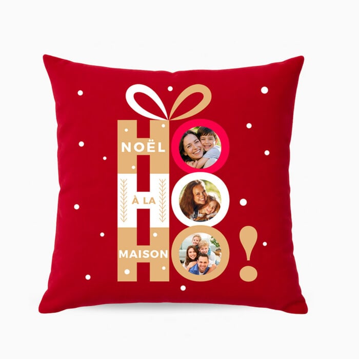 Coussin rouge - Oh, Oh, Oh avec photos