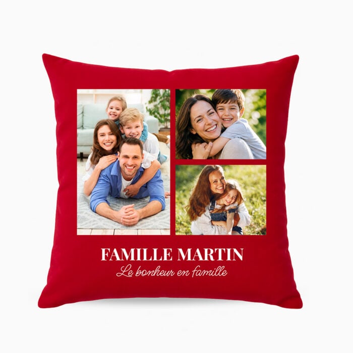 Coussin rouge - Photos